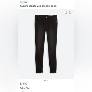 Pistola Aurora Skinny Jean black size 31